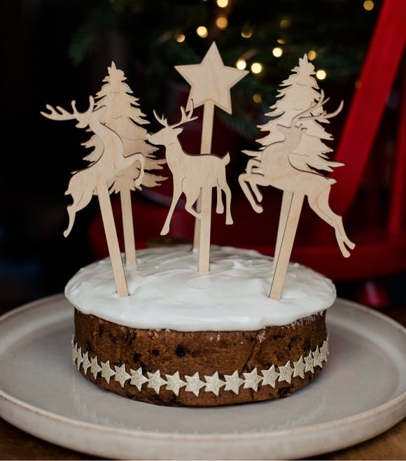 CHRISTMAS CAKE TOPPER COLLECTION