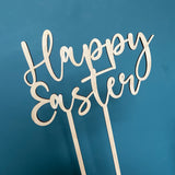 HAPPY EASTER CAKE TOPPER