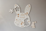1 EASTER COLOURING STENCIL AND DECORATION SET WITH CRAYONBOX CRAYONS AVAILABLE