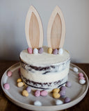 ETCHED BUNNY EAR CAKE TOPPERS