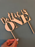 NAME AND AGE CAKE TOPPER