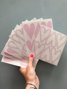Heart Wall Stickers