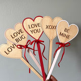 VALENTINES HEART WANDS