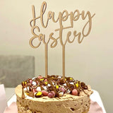 HAPPY EASTER CAKE TOPPER