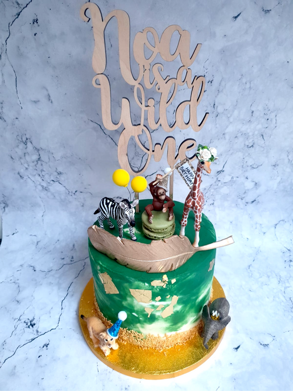 PERSONALISED WILD ONE CAKE TOPPER